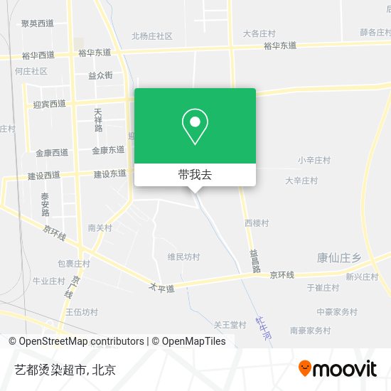 艺都烫染超市地图
