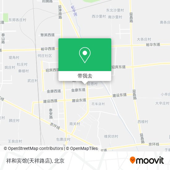 祥和宾馆(天祥路店)地图