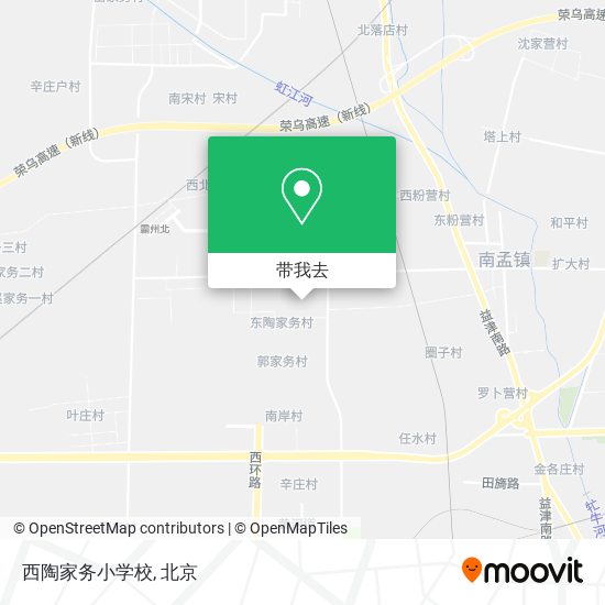 西陶家务小学校地图