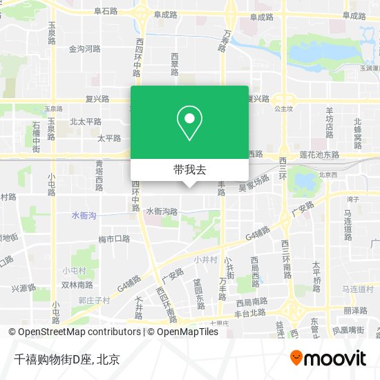 千禧购物街D座地图