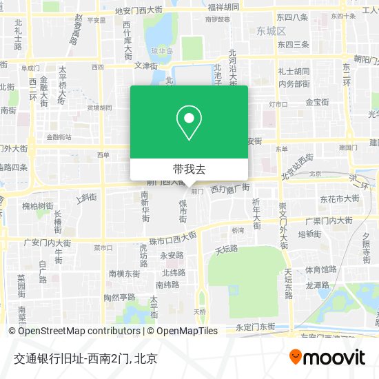 交通银行旧址-西南2门地图