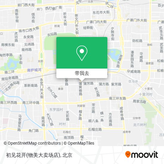 初见花开(物美大卖场店)地图