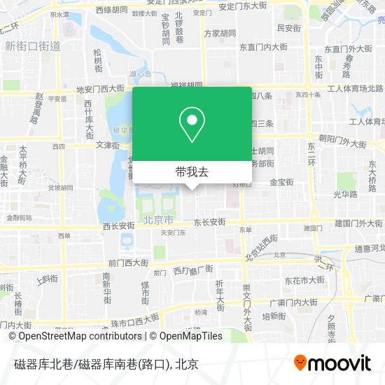 磁器库北巷/磁器库南巷(路口)地图