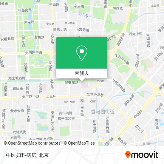中医妇科病房地图