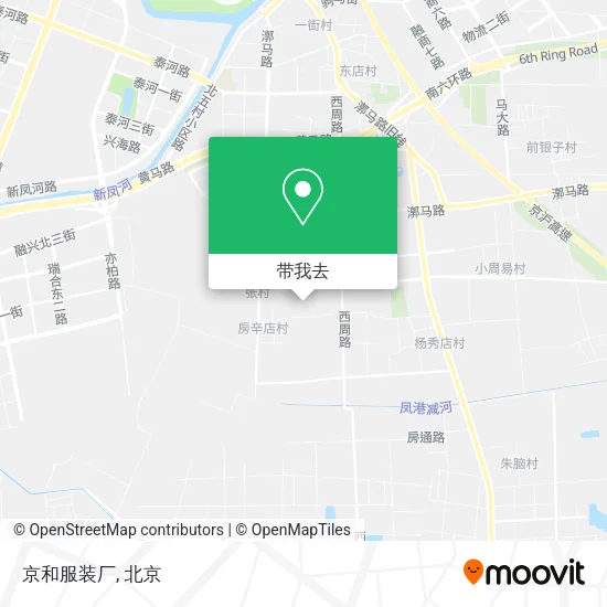 京和服装厂地图