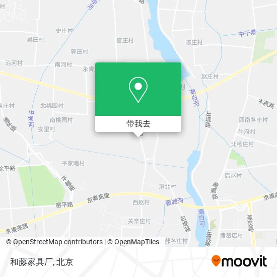 和藤家具厂地图