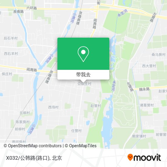 X032/公韩路(路口)地图