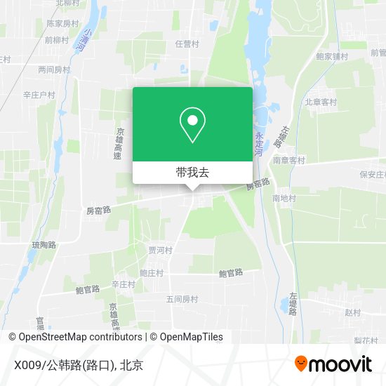 X009/公韩路(路口)地图