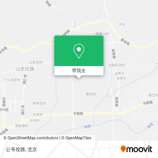 公爷坟路地图