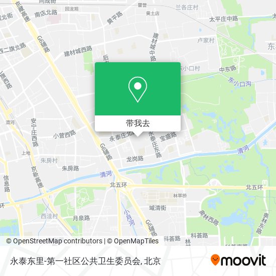 永泰东里-第一社区公共卫生委员会地图