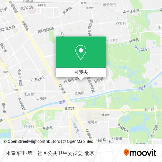 永泰东里-第一社区公共卫生委员会地图
