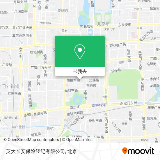 英大长安保险经纪有限公司地图