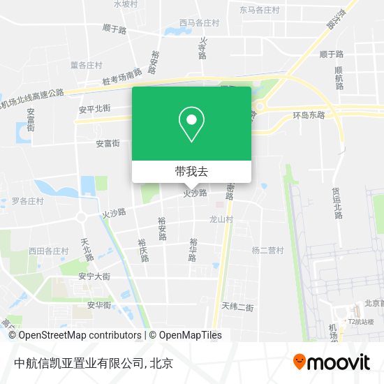 中航信凯亚置业有限公司地图