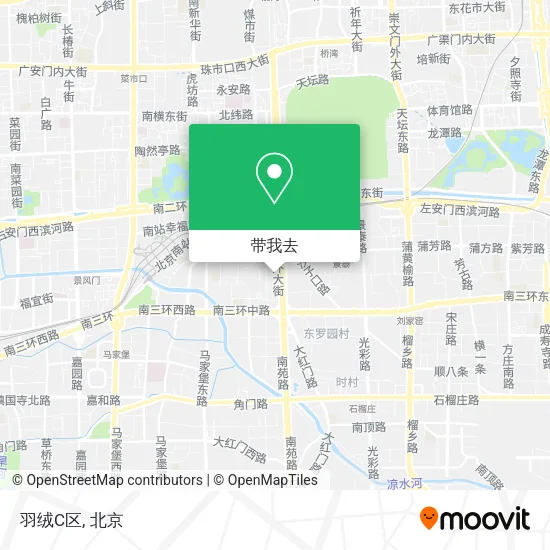 羽绒C区地图
