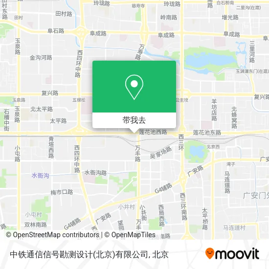 中铁通信信号勘测设计(北京)有限公司地图