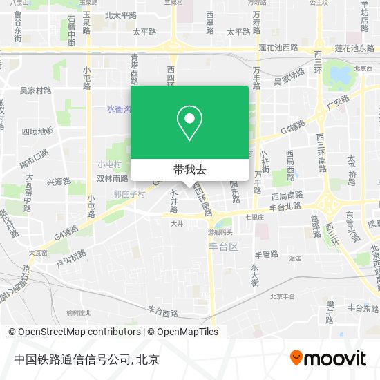 中国铁路通信信号公司地图