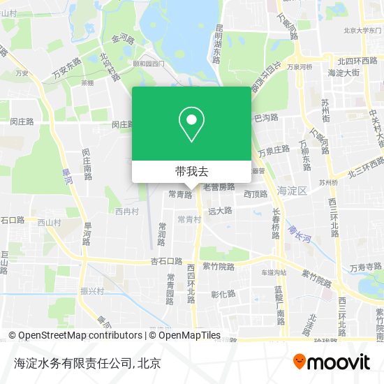 海淀水务有限责任公司地图
