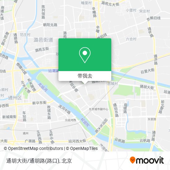 通胡大街/通胡路(路口)地图