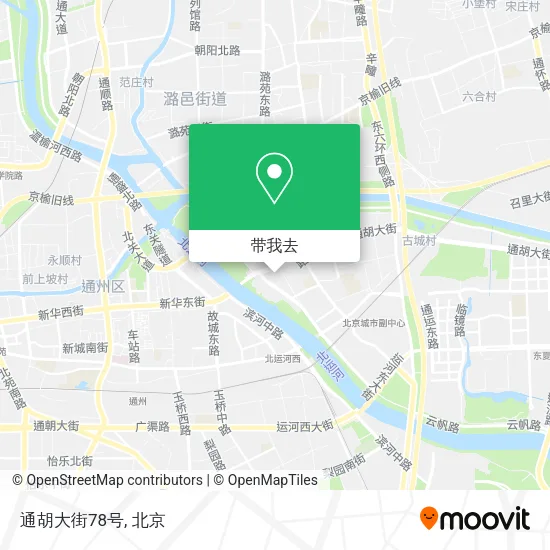 通胡大街78号地图