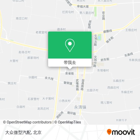 大众微型汽配地图