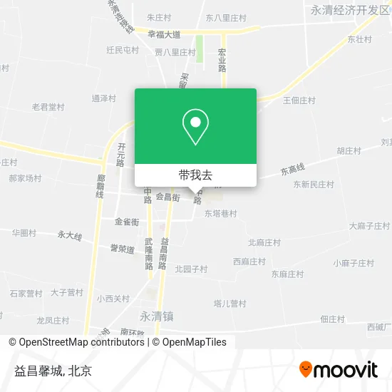 益昌馨城地图