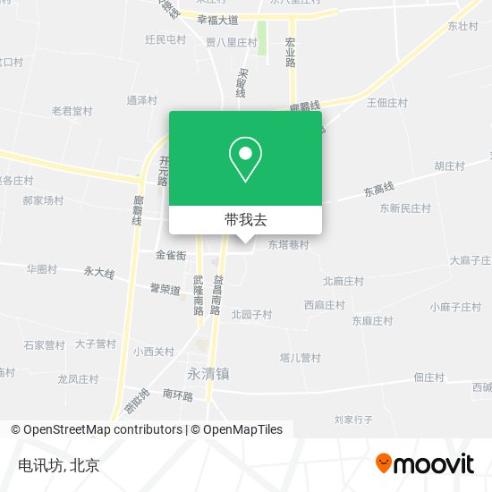 电讯坊地图