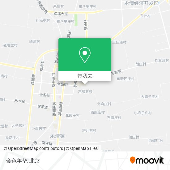 金色年华地图