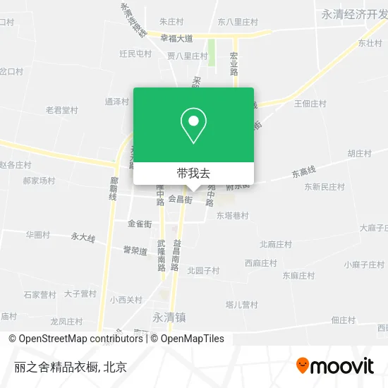 丽之舍精品衣橱地图
