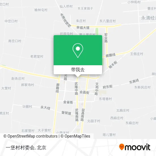 一堡村村委会地图