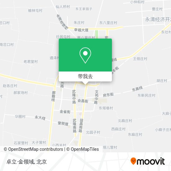 卓立·金领域地图