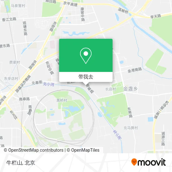牛栏山地图