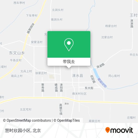 慧时欣园小区地图