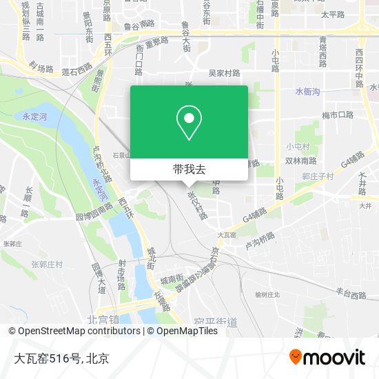 大瓦窑516号地图