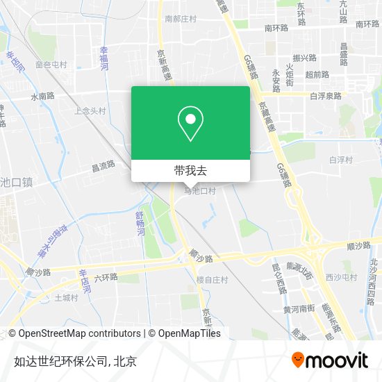 如达世纪环保公司地图