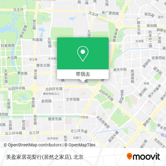 美盈家居花梨行(居然之家店)地图