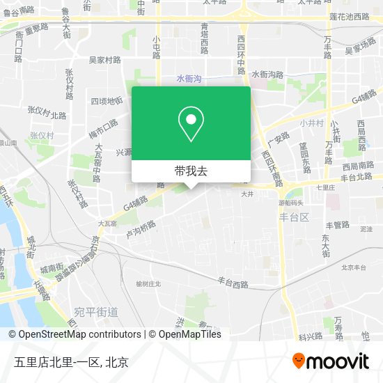五里店北里-一区地图