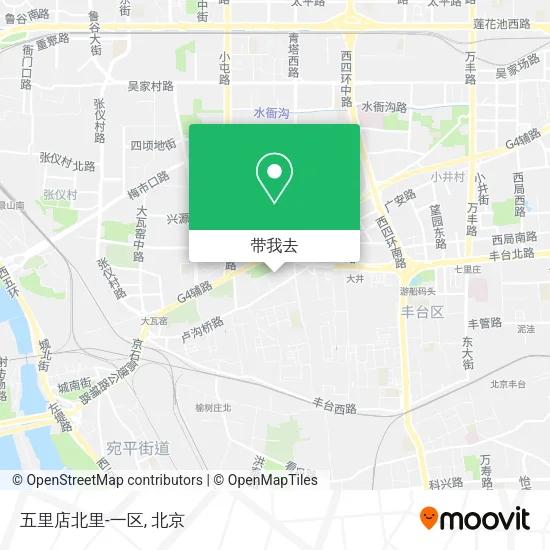 五里店北里-一区地图