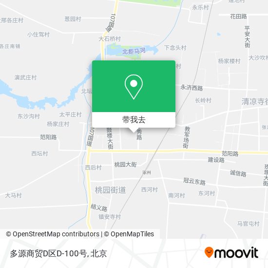 多源商贸D区D-100号地图