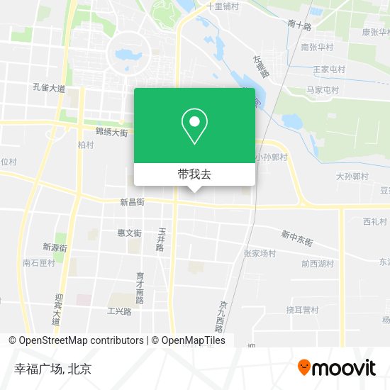 幸福广场地图