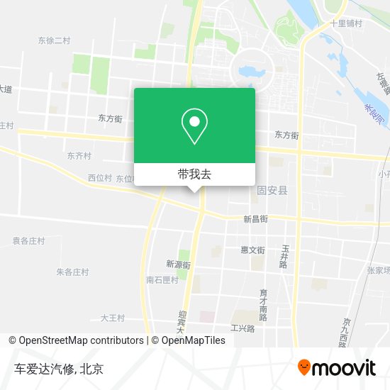 车爱达汽修地图