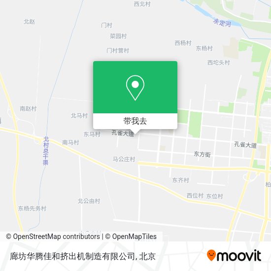 廊坊华腾佳和挤出机制造有限公司地图