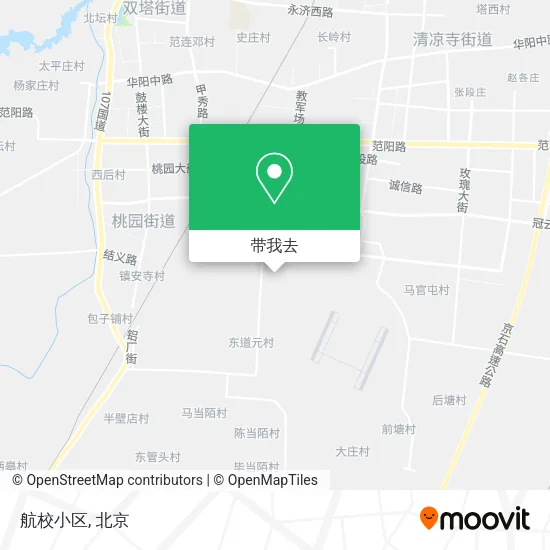 航校小区地图