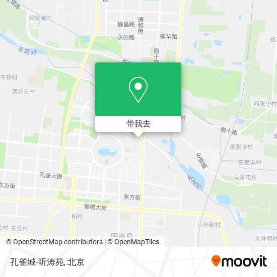 孔雀城-听涛苑地图