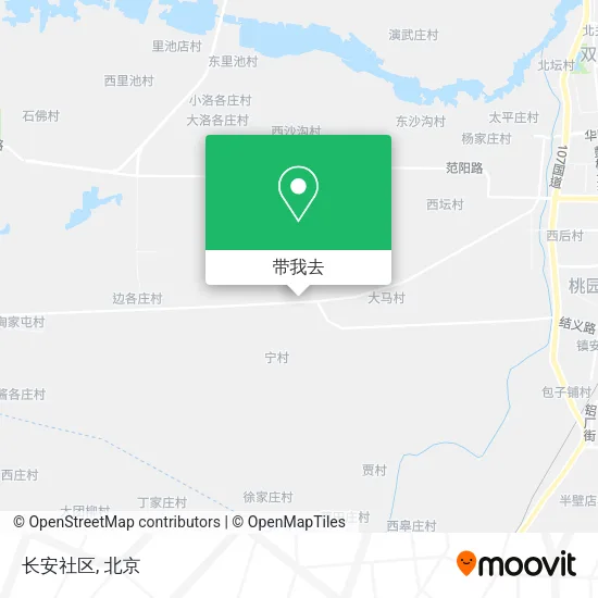 长安社区地图