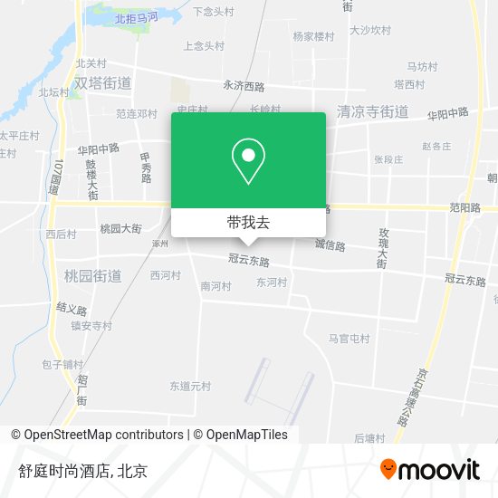 舒庭时尚酒店地图