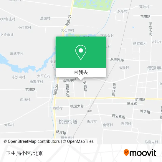 卫生局小区地图