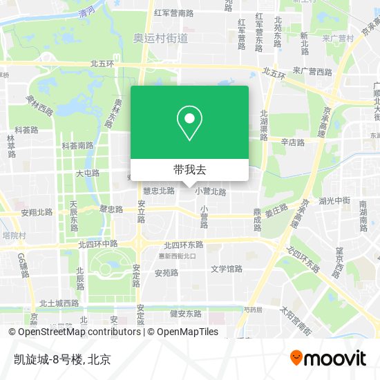 凯旋城-8号楼地图