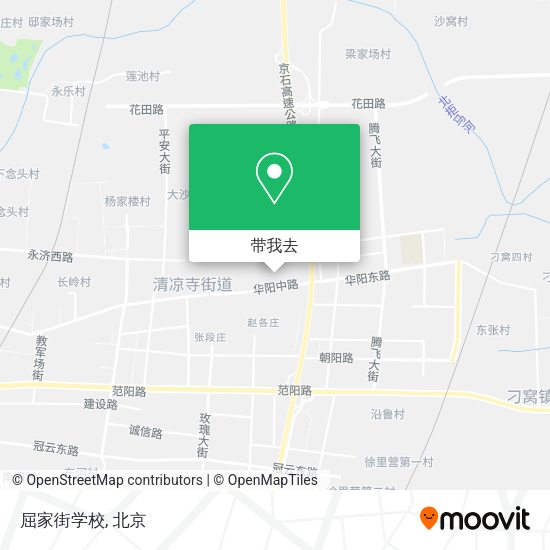 屈家街学校地图