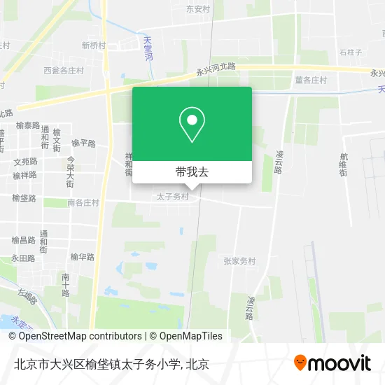 北京市大兴区榆垡镇太子务小学地图