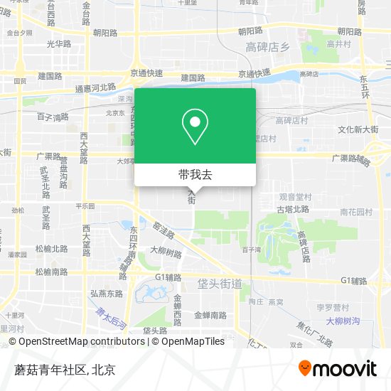 蘑菇青年社区地图